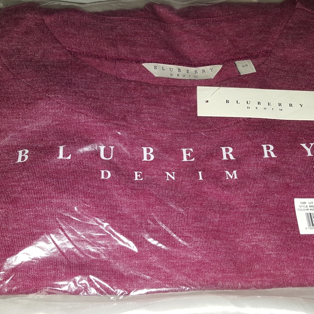 Blueberry Denim Women Top